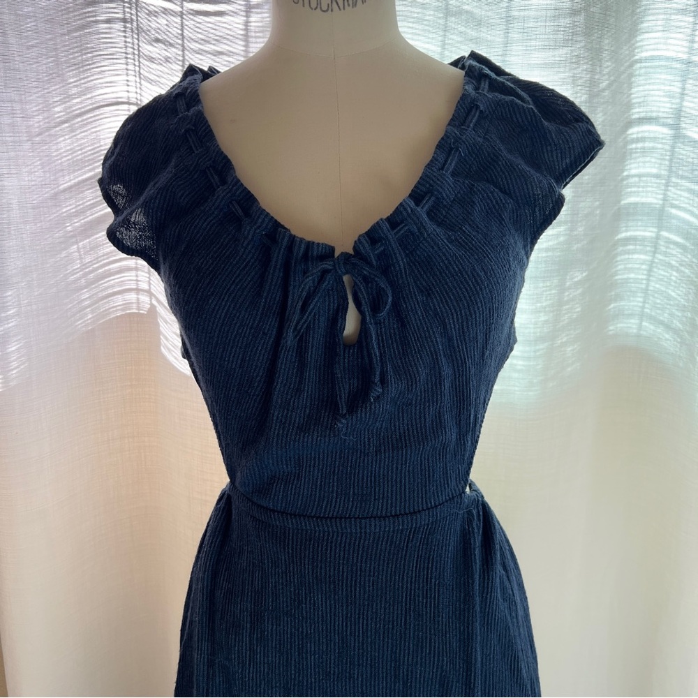 Reformation Blue Dress
